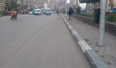 نظافة الشوارع الخارجية والداخلية للحي