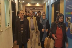 تفقد رئيس الحي لمبادرة الحملة القومية للتطعيم