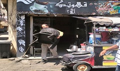 حمله لرفع الاشغالات بنطاق الحي 