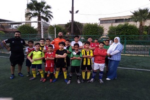 مركز شباب روض الفرج يقيم تصفيات كرة القدم والسلة بأولمبياد الطفل