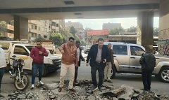  إحلال وتجديد شبكة الكهرباء بشارع ترعة الجندي بنطاق الحى