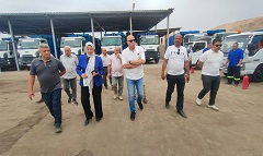 رئيس الهيئة يتفقد المركزية للشؤون الفنية ومجمع جراجات المقطم