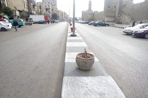 حملة لرفع الإشغالات بشوارع الحي