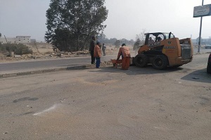      خطة لرفع كفاءة الطرق والشوارع بنطاق الحي