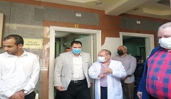 تفقد مستشفى شبرا العام والتأمين الصحي
