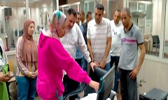 زيارة المركز التكنولوجي لخدمه المواطنين