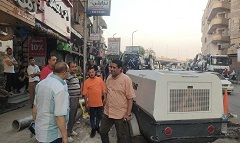 متابعة الاعمال اليومية بنطاق الحي