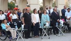 وزيرة الثقافة تشارك في المؤتمر الصحفي لملتقى فنون ذوي القدرات الخاصة "أولادنا"