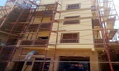 متابعة أعمال التطوير بشارعي البنهاوي وخطاب السبكي