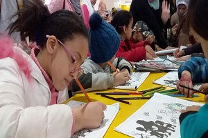 أنشطة مميزة للأطفال بمعرض الكتاب