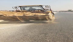حملات نظافة بطريق الكورنيش والاوتوستراد والشوارع الداخليه بالحي