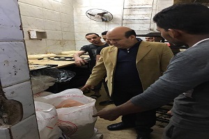 حملة بقيادة السيد رئيس الحي لرفع الإشغالات ونظافة الحي