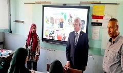 «موسى» يتفقد مدارس إدارتيّ الشرابية وشبرا