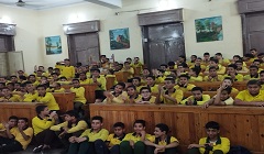  ندوه بمدرسة خليل اغا عن التوعية الطبية للحد من انتشار الأمراض 