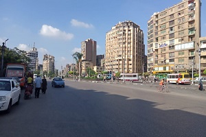 جولة مرورية لرئيسة الحي 