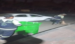 الارتقاء بمنظومة النظافة في شوارع وميادين الحي