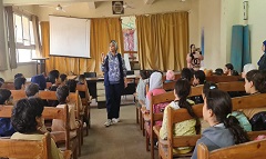 ندوة إرشادية عن اختيار الطعام الصحي للأطفال بمدرسة طارق بن زياد الابتدائية