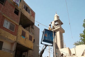      رفع كفاءة الإنارة بشوارع الساحل 