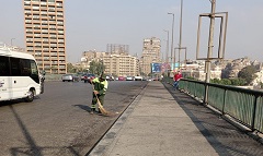 رفع كفاءة منظومة النظافة بشوارع الحي