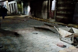 تبليط شارع الشنبكي