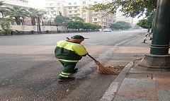 الارتقاء بمنظومة النظافة بمنطقة جاردن سيتي