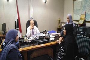 لقاء رئيس الحي بالمواطنين