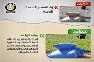 حقيقة زيادة أسعار الأسمدة الزراعية
