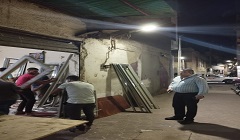 متابعة اجراءات الالتزام بمواعيد الغلق بنطاق الحي