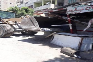 المتابعة الدورية للشوارع والميادين بحي مصر القديمه