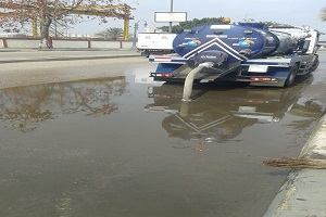 رفع كفاءة شوارع حي روض الفرج