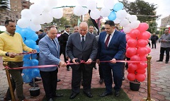 بعد تطويرها.. محافظ القاهرة يفتتح حديقة ابن سندر بحي الزيتون