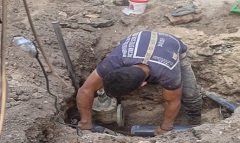 إحلال وتجديد شبكة مياه الشرب بشارع محمود شلبى