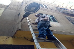 رفع كفاءة الإنارة بحى الشرابية 