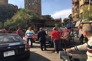 تفقد السيد رئيس الحي لمحلات ومصانع حلوى المولد النبوي