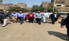 رفع كفاءة الرصف والأرصفة والإهتمام بزيادة الرقعة الخضراء