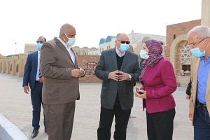 محافظ القاهرة يتفقد أعمال رفع كفاءة مسار المومياوات الملكية 