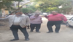 المرور على بعض العقارات التي تأثرت بسقوط الأمطار  