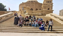 مجمع الأديان يستقبل أطفال الخيالة في جولات "بلدنا في عيون أطفالنا" 