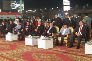 وزير الشباب والرياضة ومحافظ القاهرة يشهدان احتفال القاهرة بعيدها القومي 