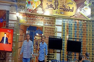رفع الاشغالات المخالفة  بالحي 