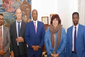 وزيرا ثقافة مصر وجيبوتي يبحثان التعاون المشترك بين البلدين