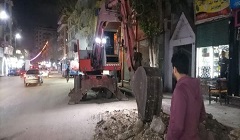 متابعة الاعمال اليومية بالحي 