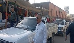 حملة إشغالات مكبرة  على المحلات المخالفة 