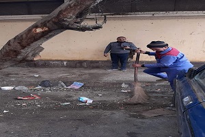 حملة لضبط "التكاتك" بحي السيدة زينب