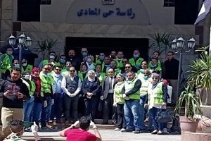 نائبة محافظ القاهرة تتابع حالة النظافة بحي المعادي