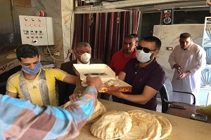 ضبط قضايا دقيق مدعم ومخالفات مخابز 