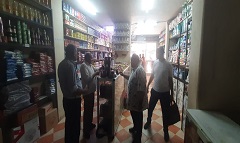 حملة تفتيشية مكبرة على المحال التجارية والمطاعم بنطاق الحي