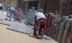 اعادة الشئ لاصله بمتفرعات شارعى العبور والعقاد