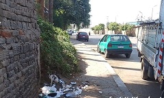 متابعة حملات النظافة اليومية بنطاق الحى 