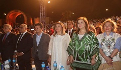 وزيرة الثقافة تشهد انطلاق فعاليات الدورة العاشرة من مهرجان الطبول والفنون التراثية